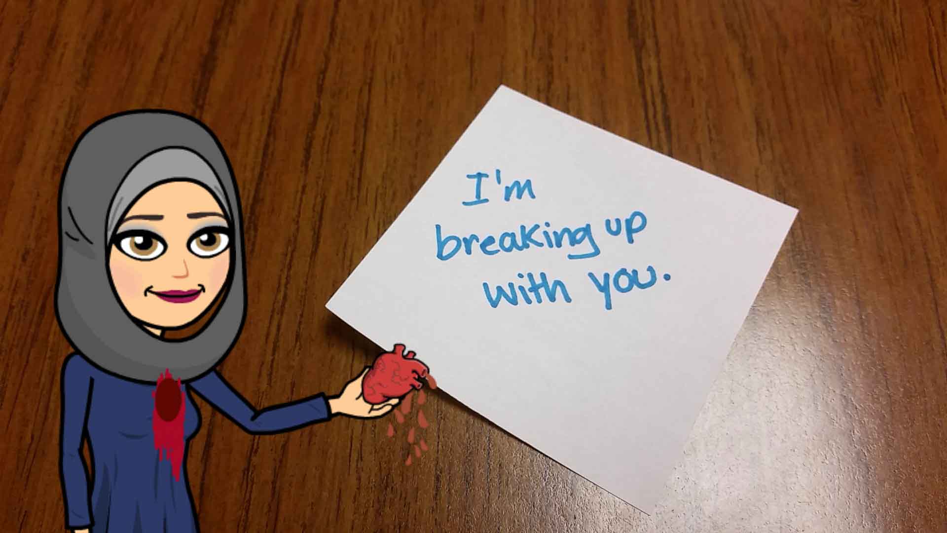 The stereotype is that couples go out on Valentine's Day, but some couples decide to break up on this special day.