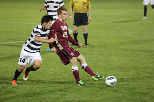 Mens Soccer Team Beats IUPUI 2-0