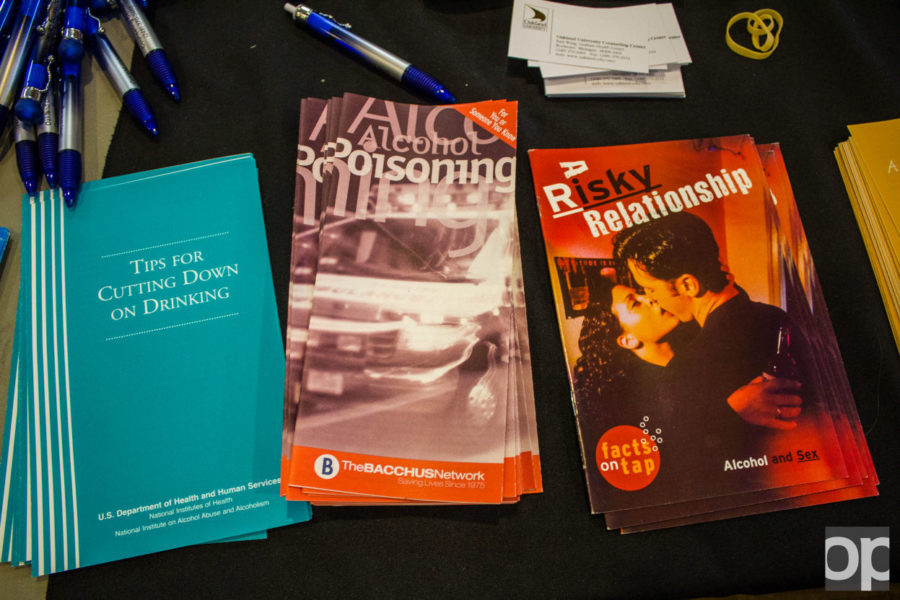 GHC provided pamphlets on topics covered at the event.