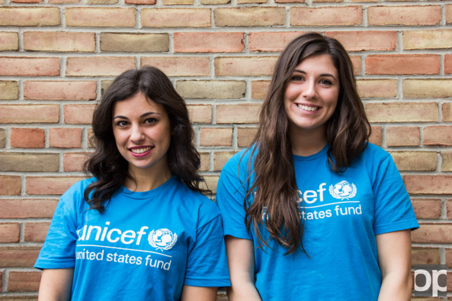UNICEF at OU was formed by best friends and students Jessica Kaljaj and Flora Ivezaj, who lead as president and vice president, respectively. They said that the idea came to them over coffee at the Dessert Oasis café in Rochester, one of their favorite places.