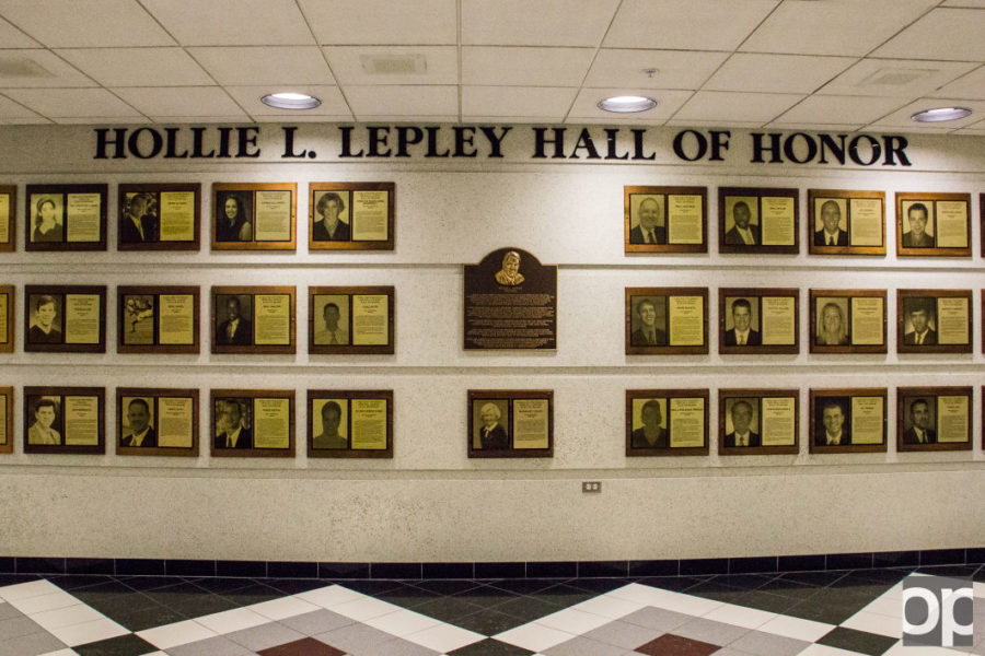 The Hollie L. Lepley Hall of Honor.