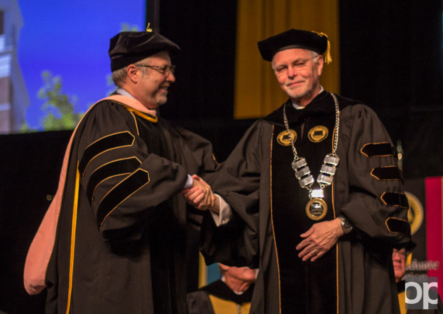 ‘Clearly, he cares about his work’: George Hynd is inaugurated, celebrated as OUs sixth president
