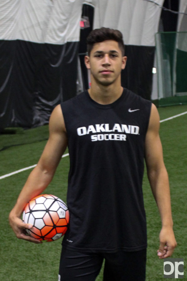 Ricci grew up playing soccer. He chose Oakland because of the quality players, competitive environment, great facilities, expert coaches and the short distance from home.