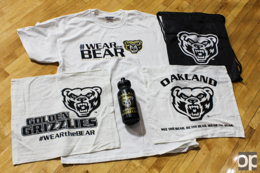 Students have a wide variety of Wear the Bear gear to choose from to show their school pride.