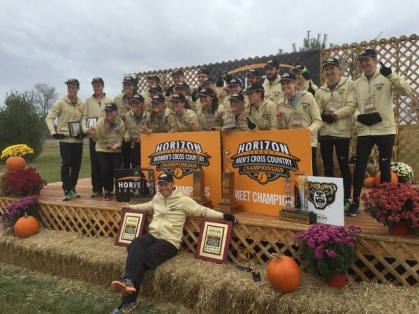 On Oct. 31 the Golden Grizzlies became the fourth team ever in the history of the conference to have both teams win the Horizon League title within the same season.