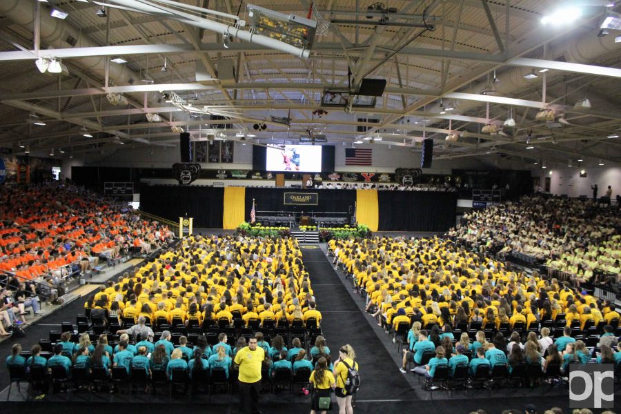 This year 20,012 students were enrolled to Oakland University. (Archived photo)