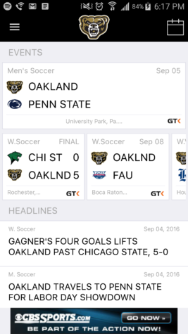 Oakland launched new Game Day app for Android and iOS.