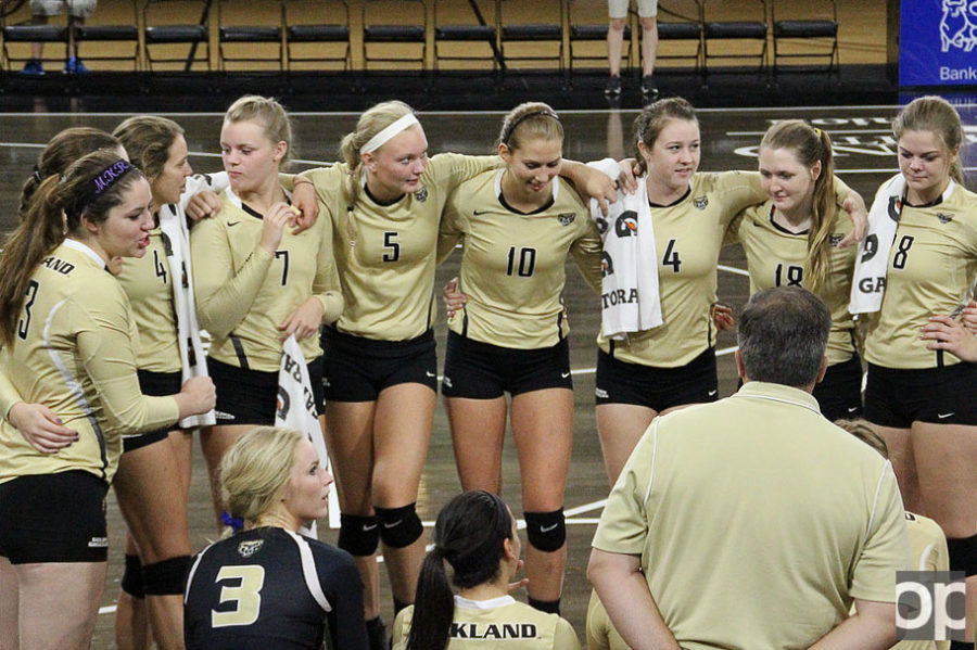 Oakland volleyball team will participate in the Rice Adidas Invite I Sept. 9-10 in Houston, Texas. 