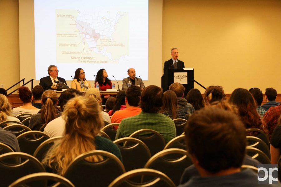 Oakland University Center for Multicultural Initiatives held an immigration debate on Wednesday, Oct. 12 as part of the Hispanic Celebration Month events.