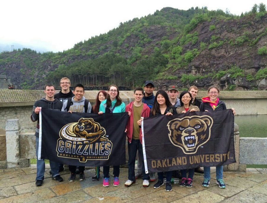 The study abroad program at Oakland University provided some students with the opportunity to visit China over the summer. 