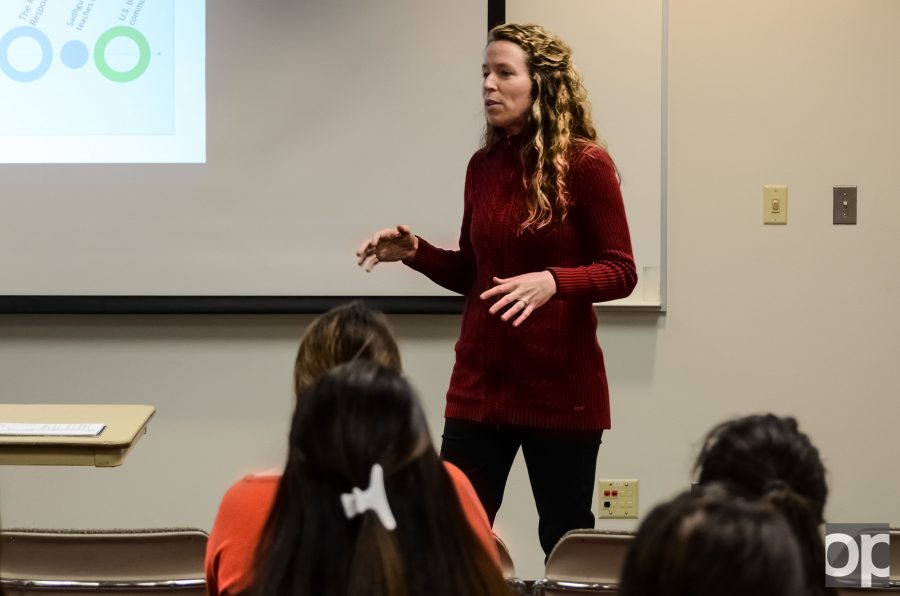 On Jan. 19, the Oakland University Center for Autism (OUCARES) welcomed individuals with autism, parents, caregivers, educators, therapists and social workers to discuss the health benefits of meditation specifically designed for those with autism.