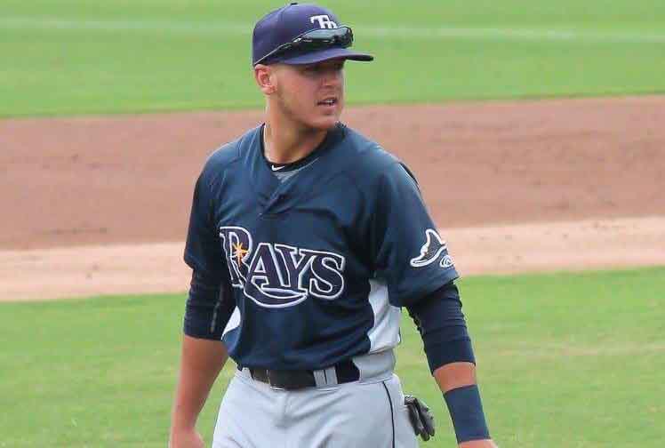 Oakland+baseball+alumnus+Mike+Brosseau+has+been+playing+third+base+for+the+Rays+organization.