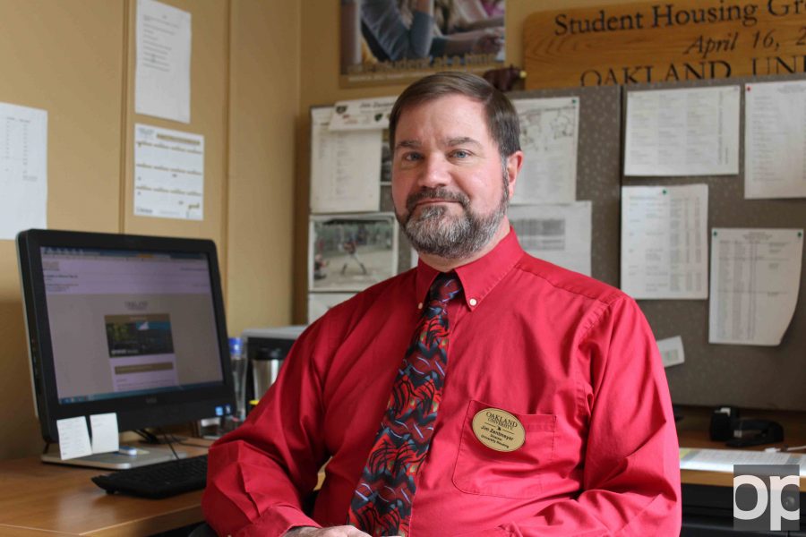 Director of Oakland University Housing James Zentmeyer.