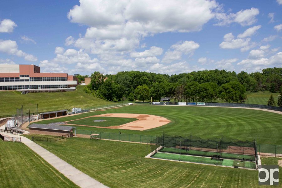 The Oakland Baseball Field is located in the lower fields, next to the Recreation Center and the soccer field.