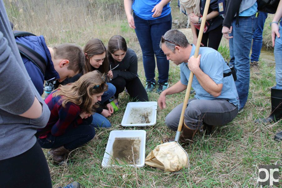 Students visit the preserves to study microbes and ecosystems. 