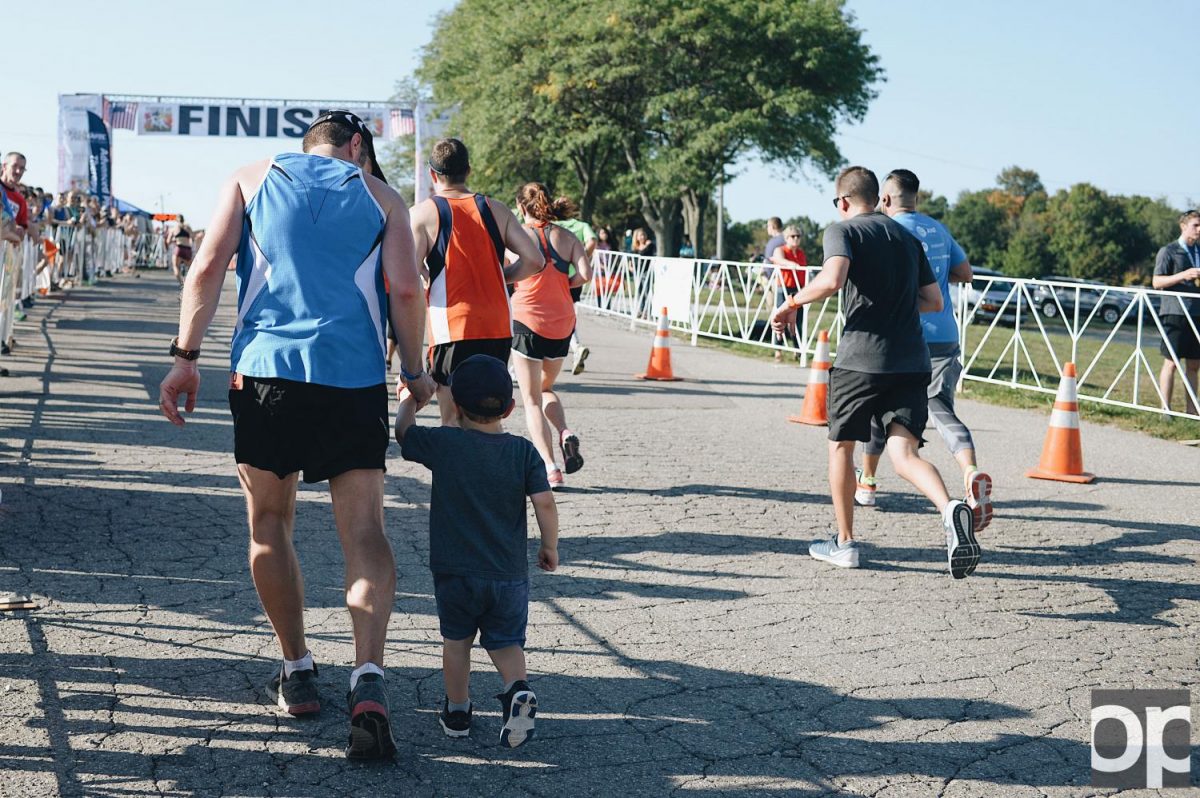 The Brooksie Way offers different races like the fun run for kids, and the more serious Half-Marathon.