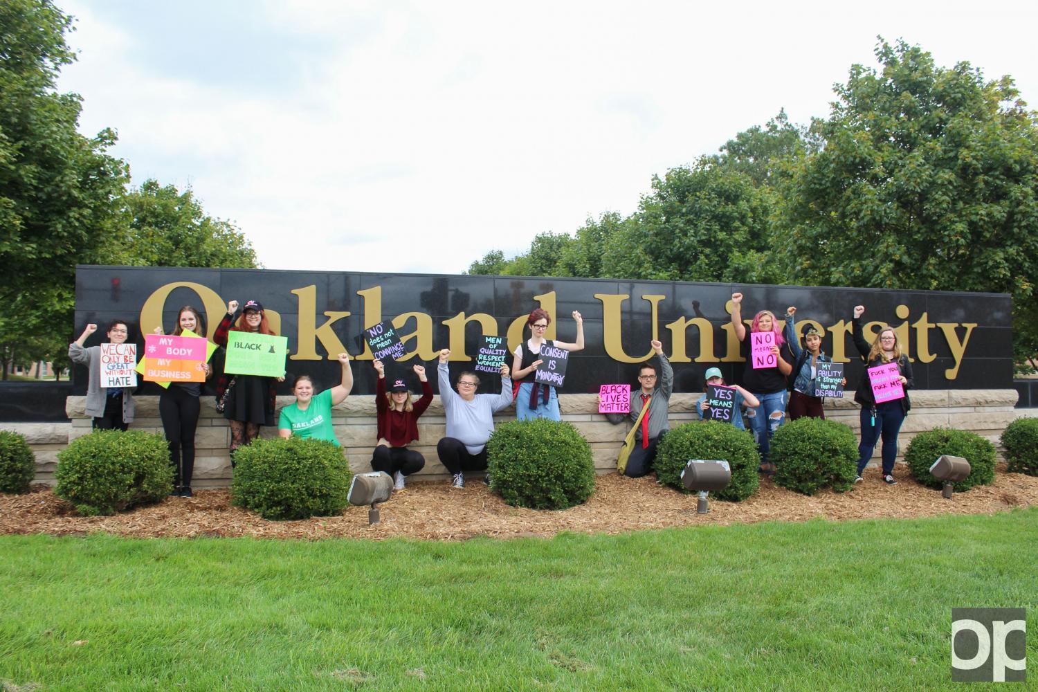 OU Feminists hosted the second annual Slut Walk to reclaim the word and raise awareness of consent issues.