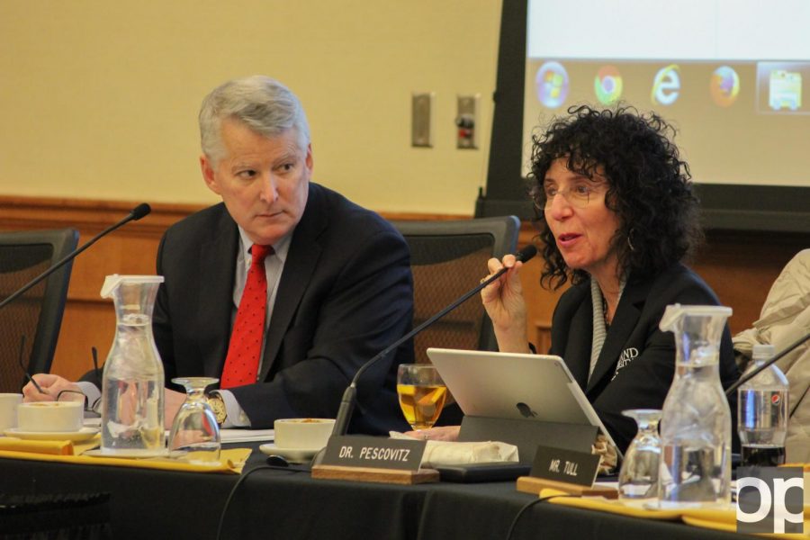Board of Trustees reports gift from President Pescovitz, votes on new campus recreation