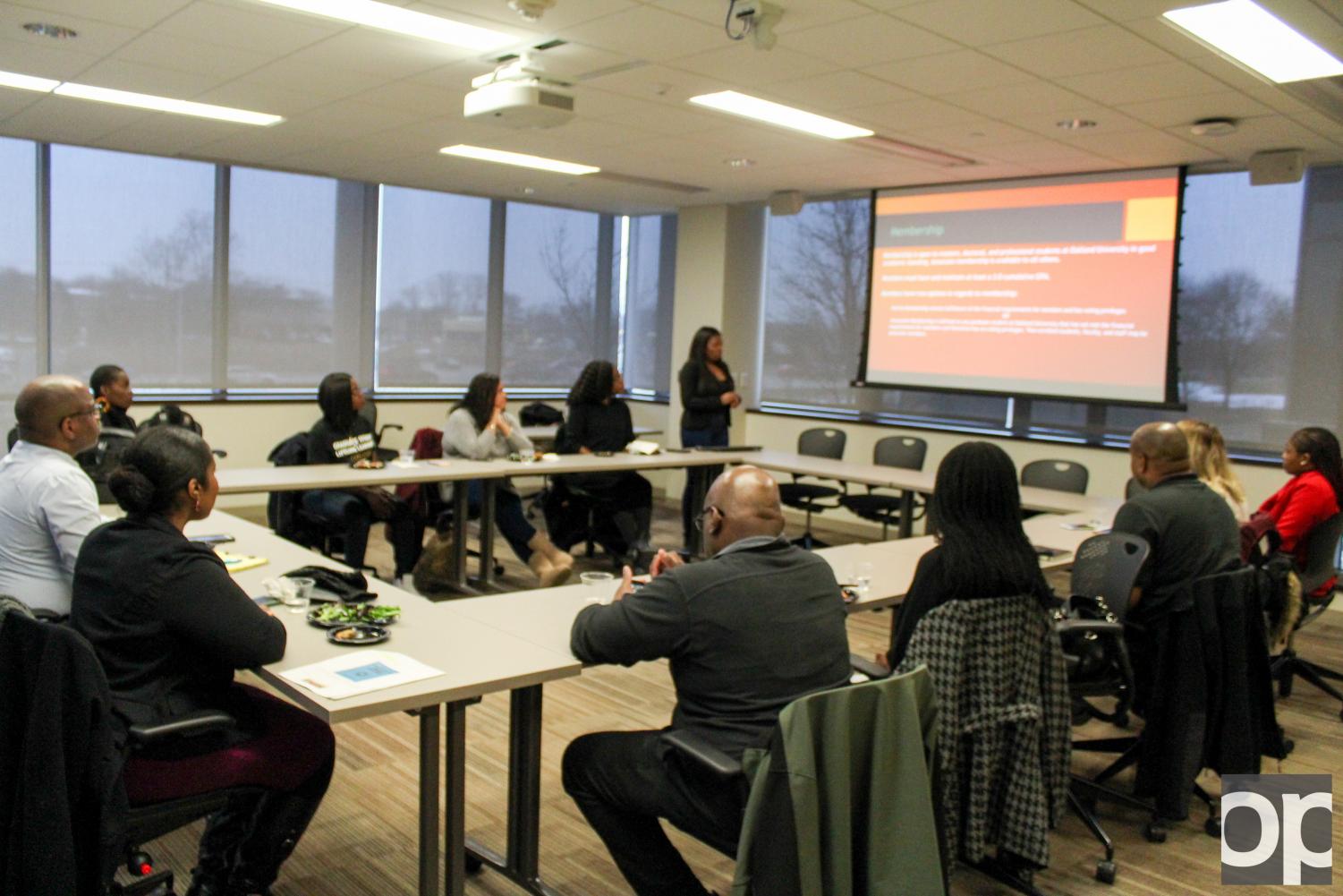 The Black Graduate Student Organization works with their undergraduate counterpart with mentoring and promoting advanced degrees.