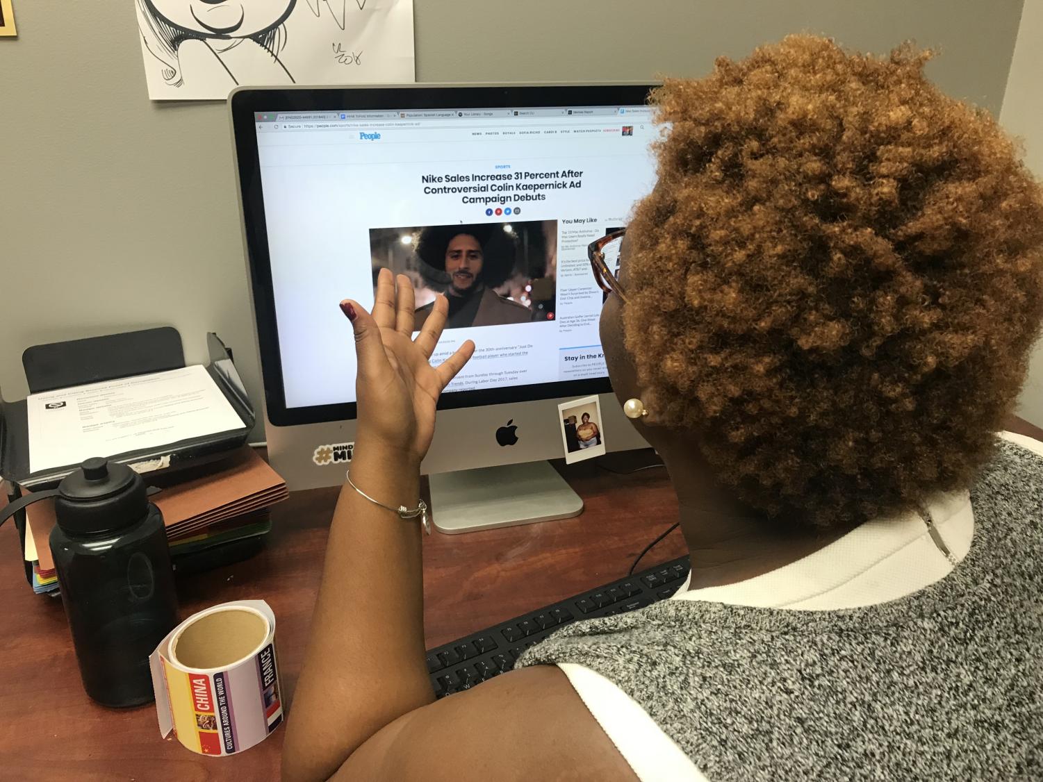 Destinee Rule reacts to the controversy, noting that Nike's campaign is both a PR move and something that carries a bigger message.