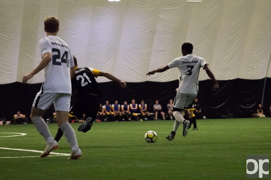 Mens soccer defeats Northern Kentucky 3-1 on homecoming weekend