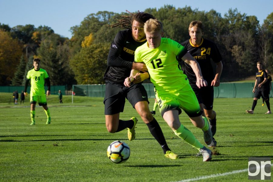 Mens Soccer loses 2-0 to #23 Wright State