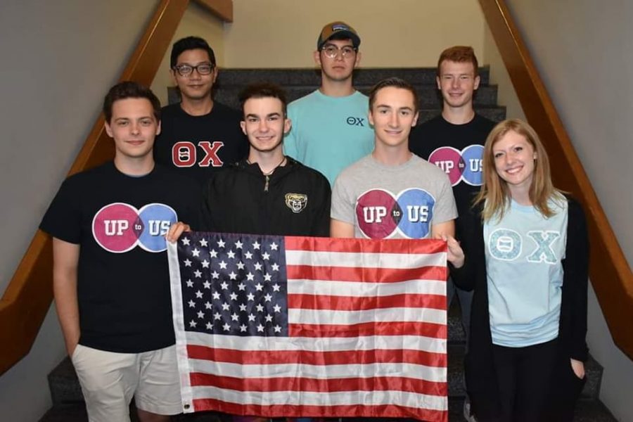 Theta Chi members join ‘Up to Us’ national debt awareness campaign