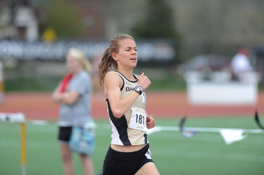 Cross country runner Maggie Schneider represented Oakland University at the NCAA National Championships in Terre Haute, Indiana.
