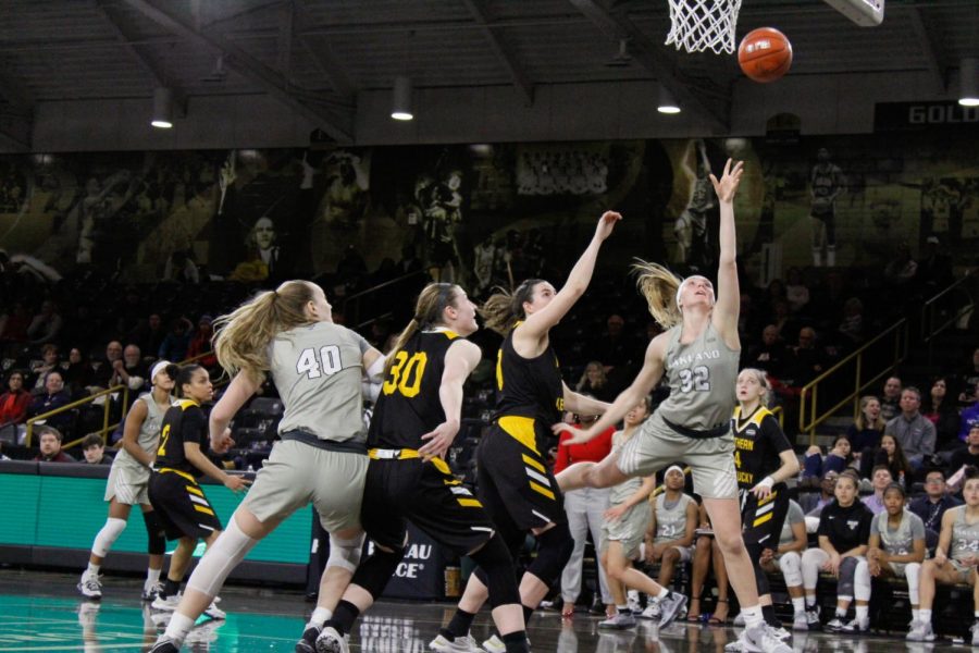 The Golden Grizzlies play their final home game of the season against NKU on Saturday, Feb. 29. The Grizzlies lost 67-65.