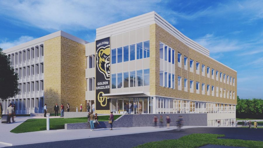 This is a projection of what Wilson Hall is expected to look like after renovation. The project is expected to finish in 2022. 