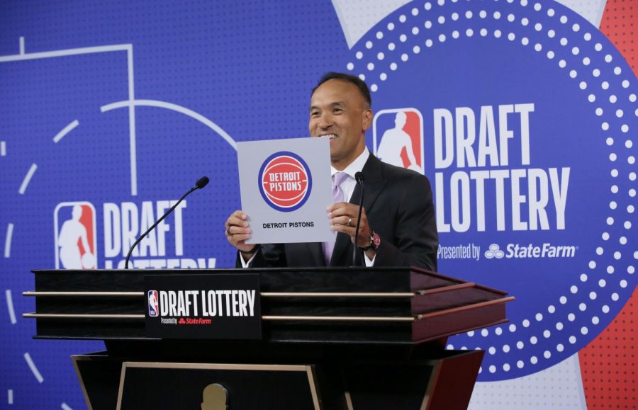 The+Detroit+Pistons+won+the+NBA+Draft+Lottery%2C+giving+them+the+rights+to+the+first+overall+pick+for+the+first+time+since+1970.+