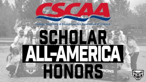 The OU swimming and diving program received Scholar All-America honors.