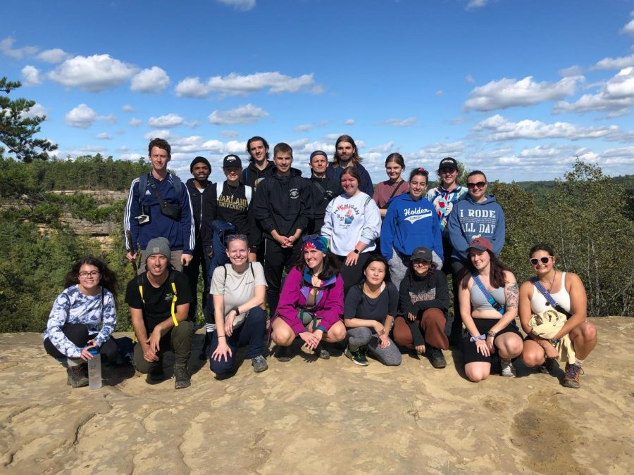 The Oakland University Outdoor Adventure club visited Kentucky the weekend of Oct. 15 in an effort to get close to nature.