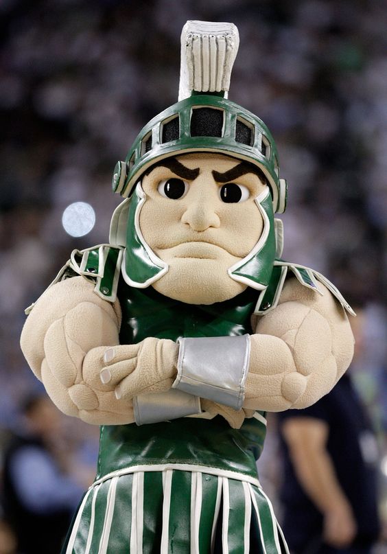 MSUs mascot, Sparty.