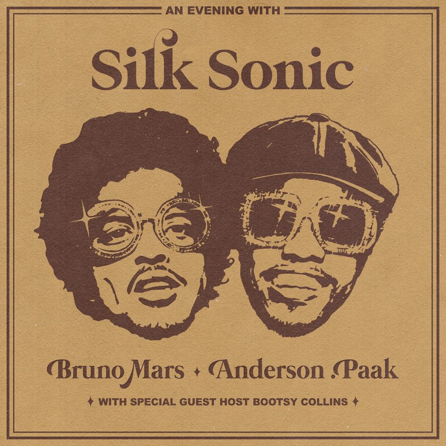 Album+cover+for+An+Evening+with+Silk+Sonic.+