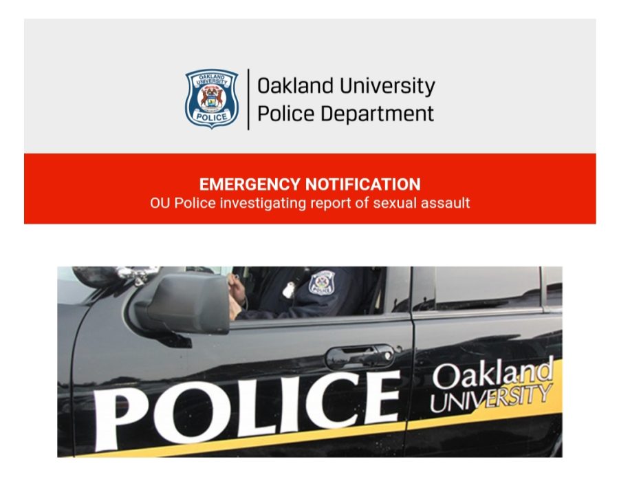 The header of the emergency notification that was sent to the campus community early Wednesday morning.