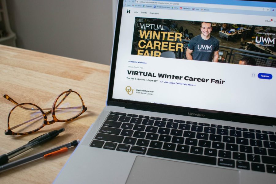 The winter career fair has been rescheduled to Feb. 22. A virtual career fair was still held last Thursday amid the snow.