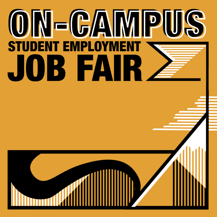 The on-campus job fair is scheduled for Feb. 16.