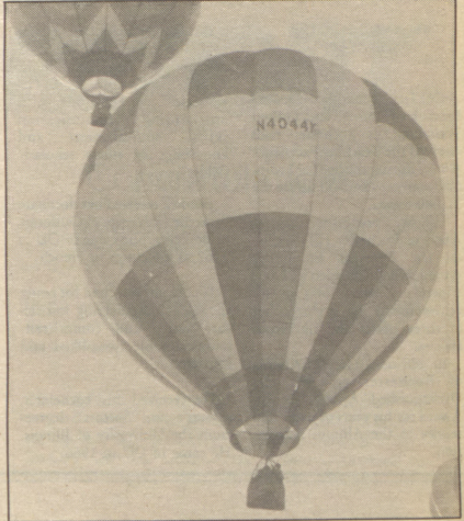 OU celebrated its 25th anniversary in 1984 with a hot air balloon festival.