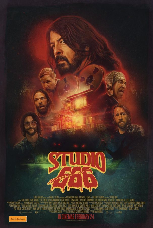 Studio 666 was released on Feb. 25. The story revolves around Dave Grohl.