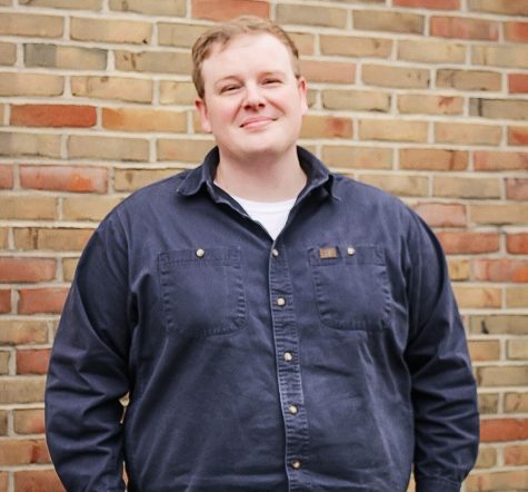 Editor-in-Chief of Volume 47 of The Oakland Post Jeff Thomas.
