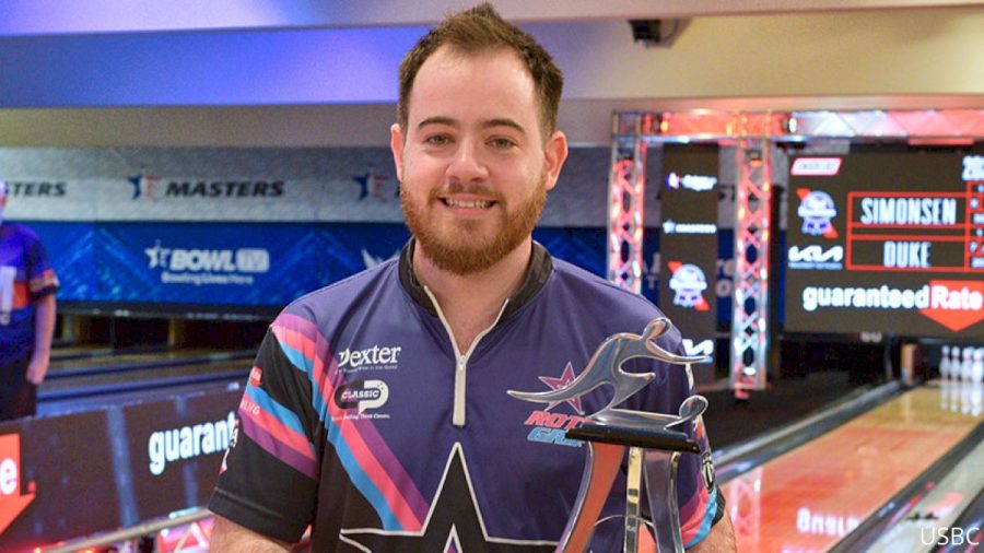 Anthony Simonson took home the USBC Masters Championship last weekend.