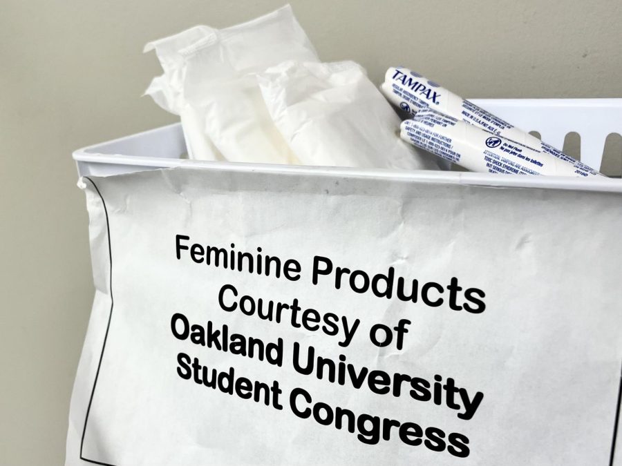 Student Congress has partnered with other student leaders and administrators in Student Affairs to get free period products in bathrooms around campus.