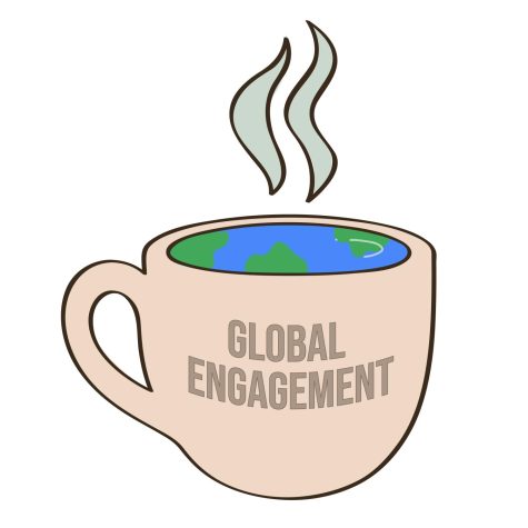 Students who attended the Office of Global Engagement (OGE)’s coffee hour event were able to win free prizes, get free Starbucks coffee, learn more about studying abroad and even get a flu shot.