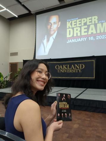 Zoé Rosario at the Keeper of the Dream Awards ceremony.
