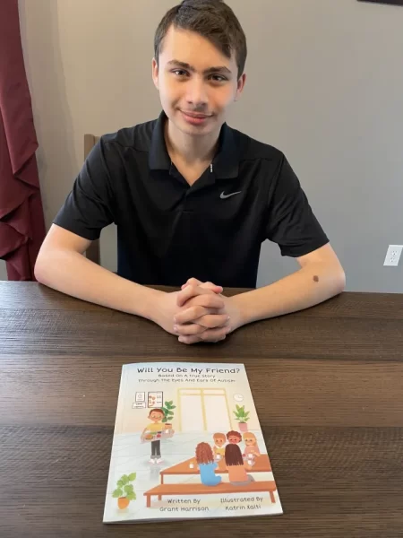OU sophomore Grant Harrison pens childrens books detailing his experiences with autism