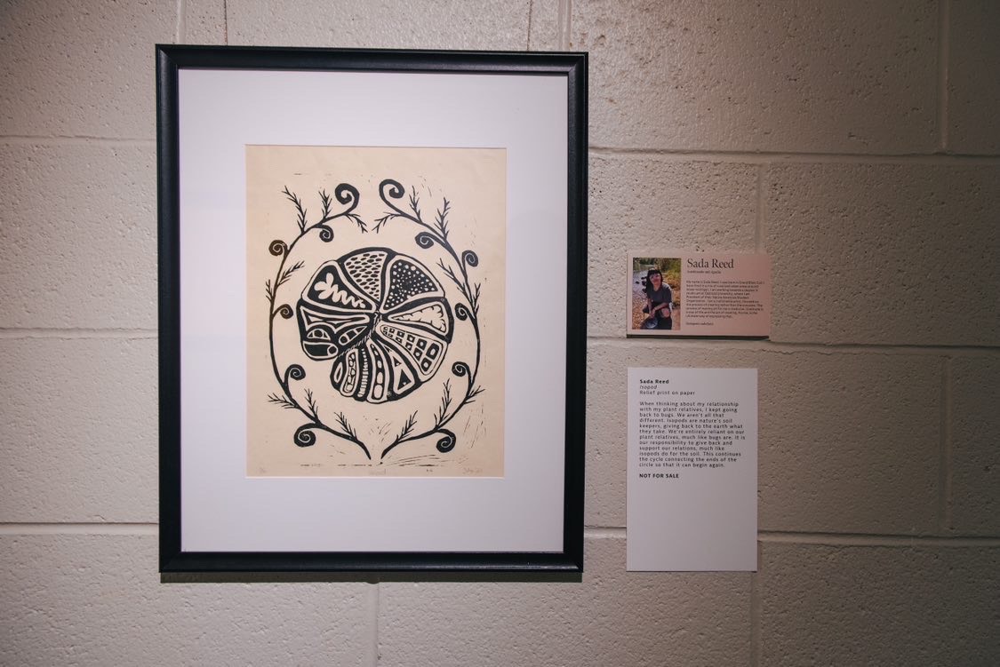 Sada Reed: OU student displays their artwork at The University of Michigan