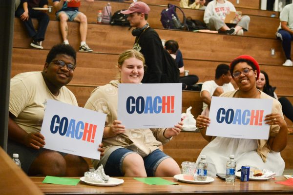 OU students react to vice presidential debate