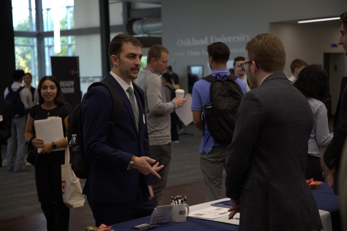 Interviews and networking at OU’s annual fall Career Fair