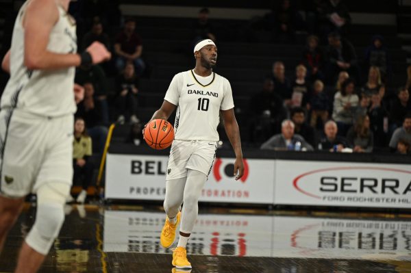 Shooting struggles continue to haunt Oakland in tight loss to Eastern Michigan